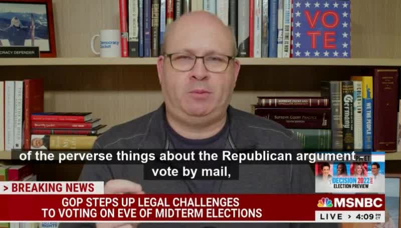 THE FIX IS IN: Hillary Attorney Marc Elias Says We Won’t Know Who Wins Midterms for Days. First elections in history 2020 and 2022 that they could not tally all votes in 1 day. Something very wrong going on here