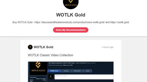 WOTLK Classic on GetPocket