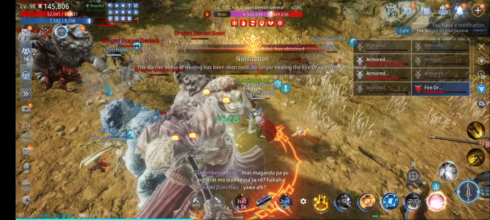 Hell Raid Boss