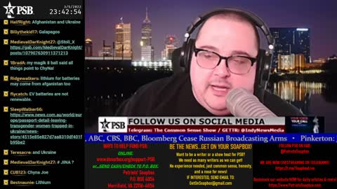 2022-03-05 22:00 EST - Your Voice, Your Call: with Chris Moore