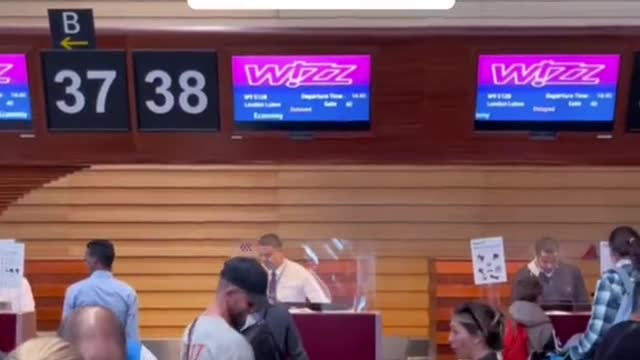 Finally got our baggage and Wizz Air provided hotel