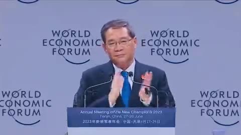 WEF "annual meeting of the new champions" 2023 kicks in China...