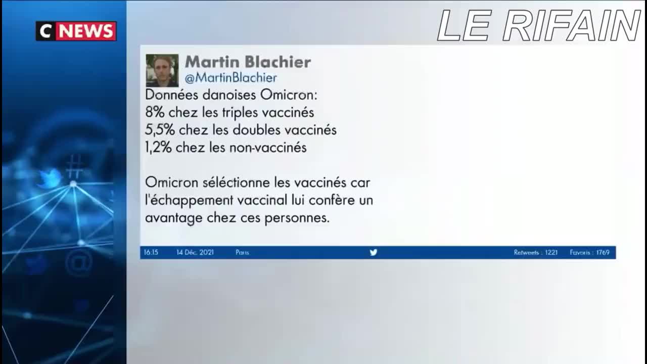 Une étude danoise dit que les triples vax ont plus de chances d’attraper Omicron