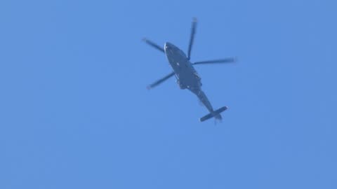 Police helicopter Melbourne Australia