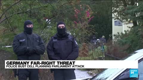 Germany raids far-right 'terrorist' group suspected of planning coup • FRANCE 24 English