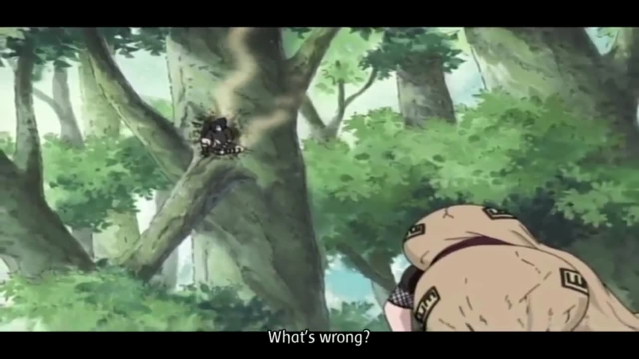 Gara vs Sasuke Full Fight Scene