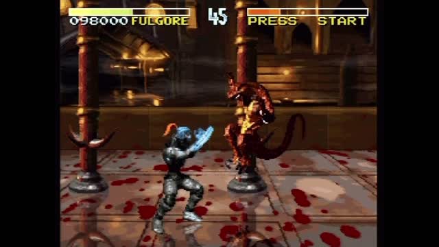 Killer Instinct (Actual SNES Capture) - Fulgore Playthrough on Max Difficulty