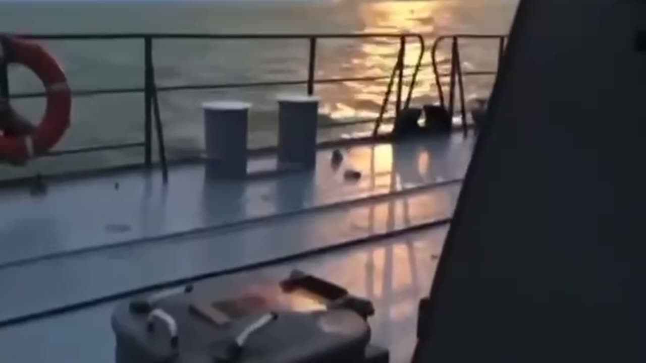 Russian missile calibration of Ukraine from the Black Sea.