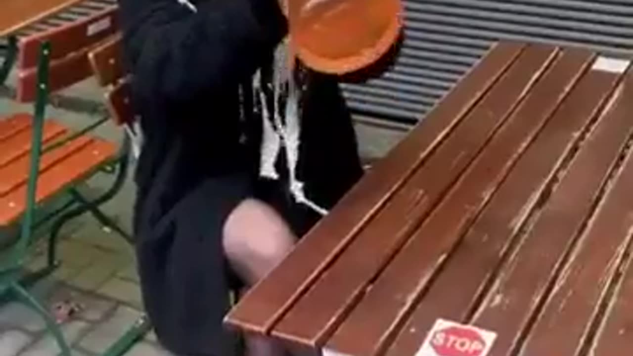 Woman Wastes Beer