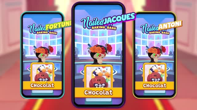 Antoni, Jacques & Fortune play Nailed It! Baking Bash mobile game Netflix