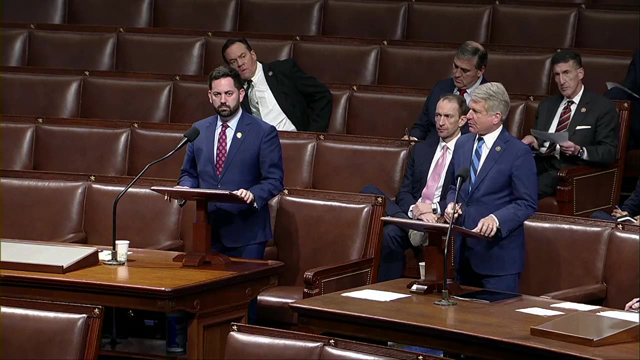 Speaker Mike Johnson first official act: Resolution supporting Israel.