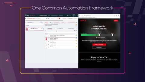 Ginger open source automation framework by Amdocs