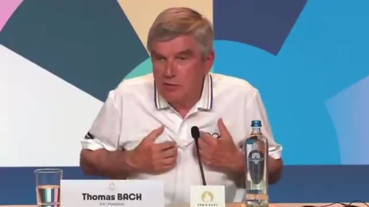 IOC President Thomas Bach Test for Differentiating Men and Women