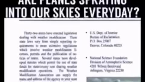 Know The Difference Between Contrails & Chemtrails
