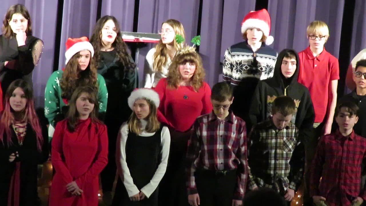 Abigail christmas concert #9