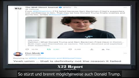 X22 Report vom 22.11.2022 - Fake News entlarvt