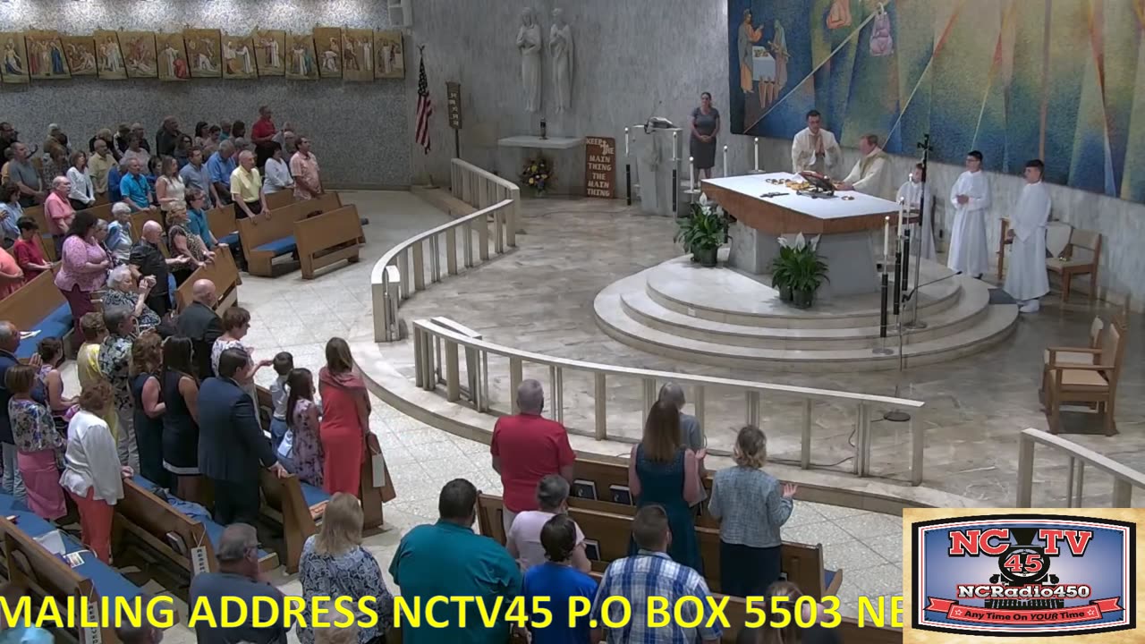 NCTV45 CATHOLIC MASS HOLY SPIRIT PARISH (ST VITUS) 4 PM SATURDAY JUNE 2 2024