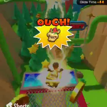 Mario Kart Tour - Gold Candlelight Flight Gameplay (Exploration Tour Gift 2024 Reward Glider)