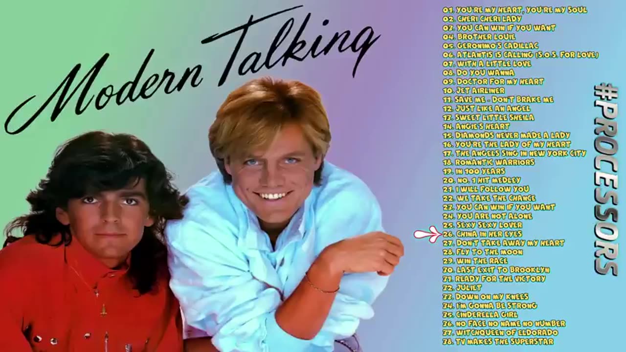 🔊Modern Talking - Greatest Hits (Eurodisco)📲