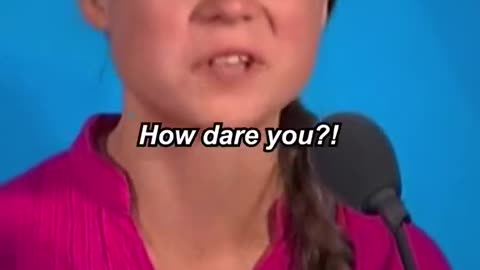 Greta Thunberg...