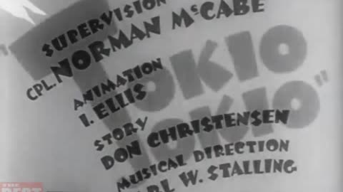 Tokio Jokio | 1943 | World War 2 Era Propaganda Cartoon