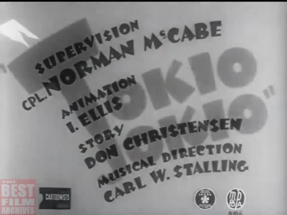 Tokio Jokio | 1943 | World War 2 Era Propaganda Cartoon