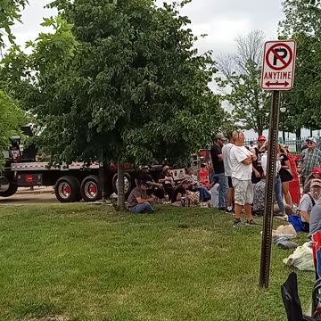 Racine Wis Trump Rally 6/18/24 #Trump24 Video 1