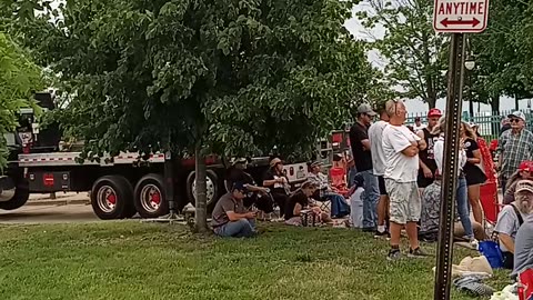 Racine Wis Trump Rally 6/18/24 #Trump24 Video 1
