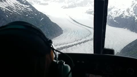 Reaching Alaskan Glaciers by Helicopter