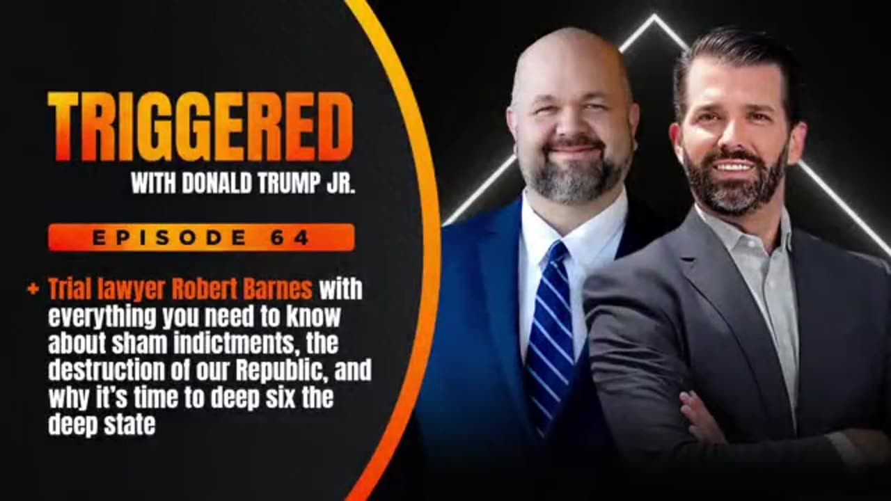 Donald Jr. Trump and Robert Barnes a Trial Lawyer