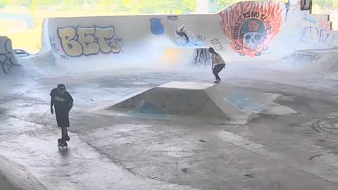 skateboarding