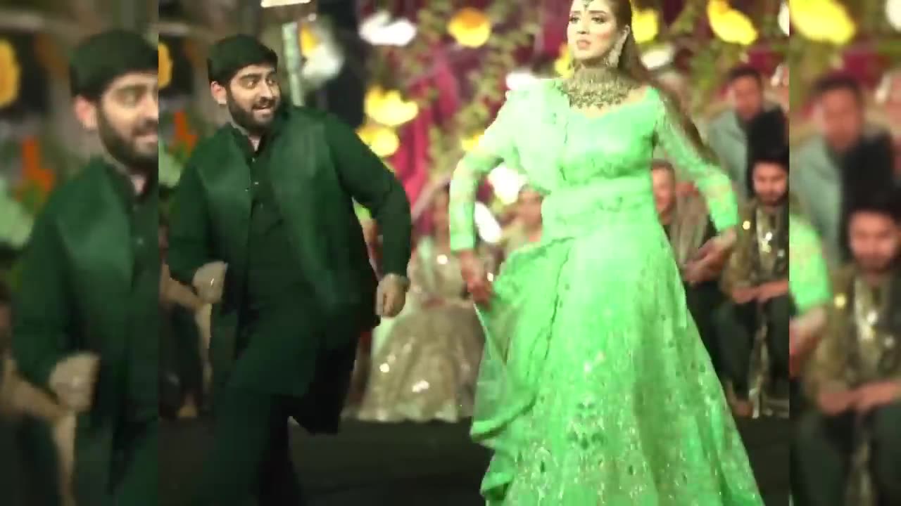 JANAT MIRZA AND ALISHBAH WEDDING DANCE