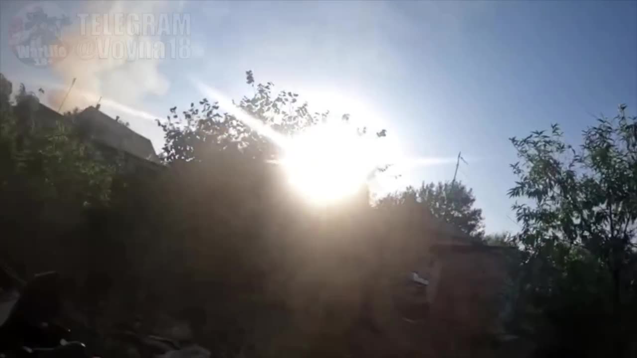 Ukrainian Soldier Hit in the Hand During Firefight(Kharkiv Oblast)