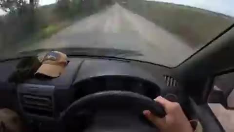 Ukrainian Shot While Driving Survives