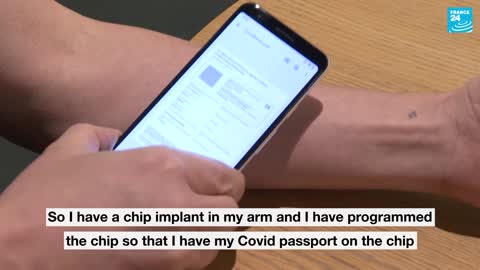 The Covid-19 passport implanted in your skin using this NFC-enabled microchip