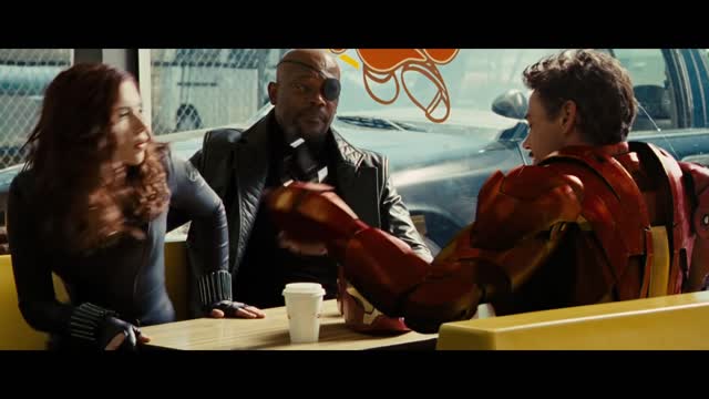 Iron-Man 2 (2010) - Restaurant Scene - Movie CLIP HD