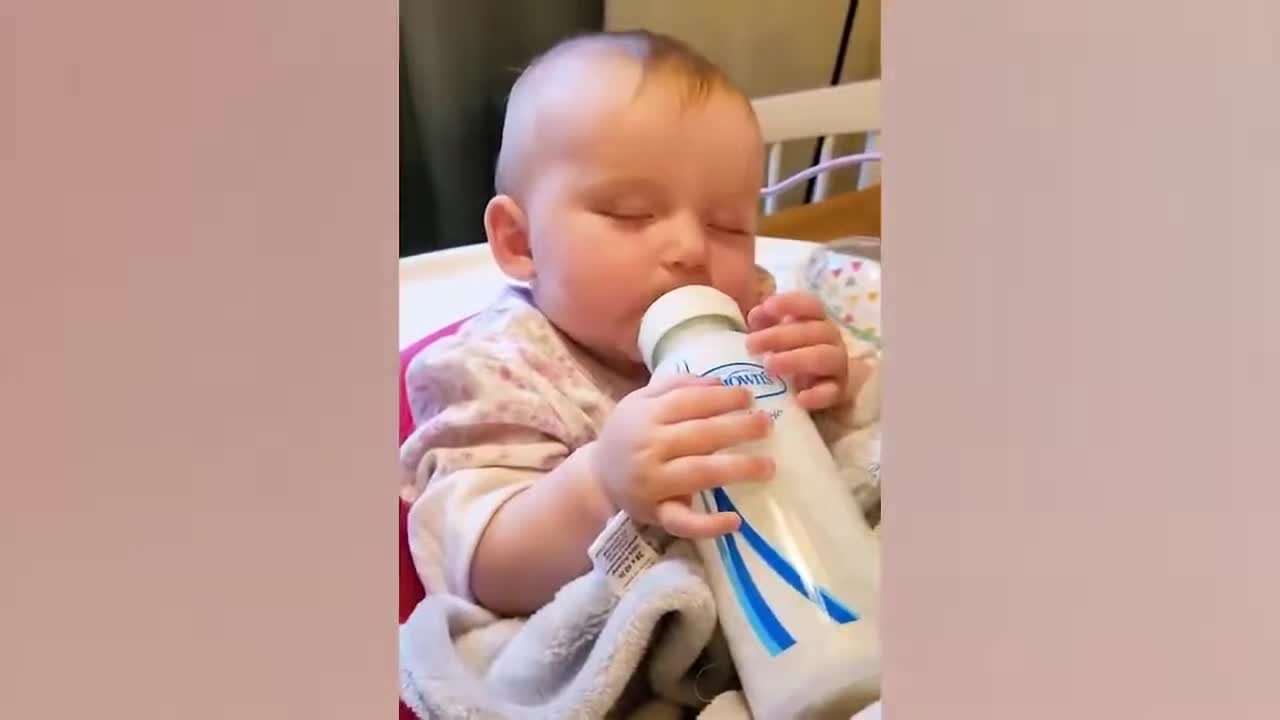 Cute babies falling asleep Compilation