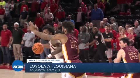 Louisiana starts out hot, rolls past Loyola, 104-70