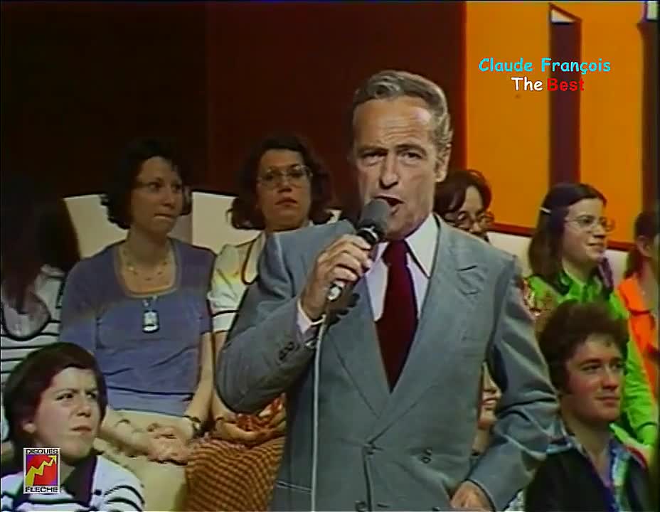 Claude François - Le chanteur malheureux (1975) Duo Claude François & Gilbert Bécaud (1974)