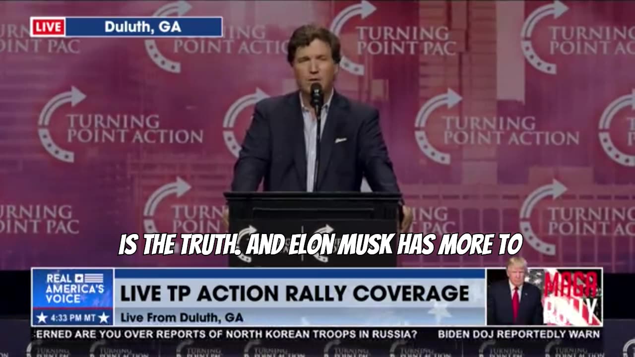 Powerful speech by Tucker Carlson