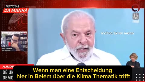 Brasiliens Präsident Lula: WIR BRAUCHEN EINE WELTREGIERUNG❗️