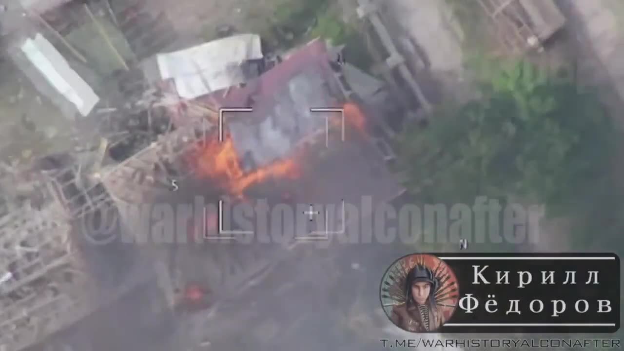 Destruction of an Ukranian UAV control center by a LMUR missile. Kherson region