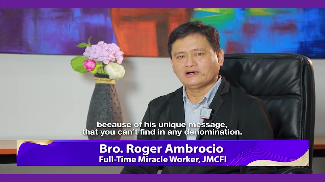 A Testimony of our Bro. Roger Ambrocio | Powerline Anniversary Edition