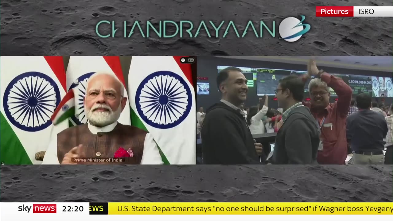 Indian moon landing _Chandriyan3_makes history in space