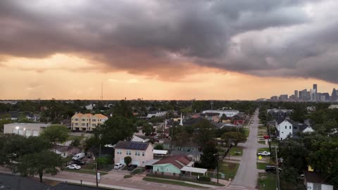 Cloudy Evening in Houston