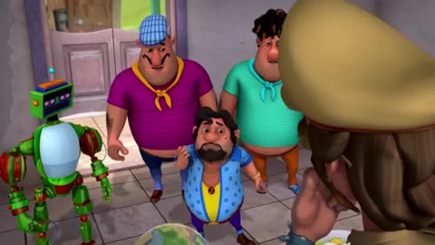 Motu Patlu lie doctor Roboy