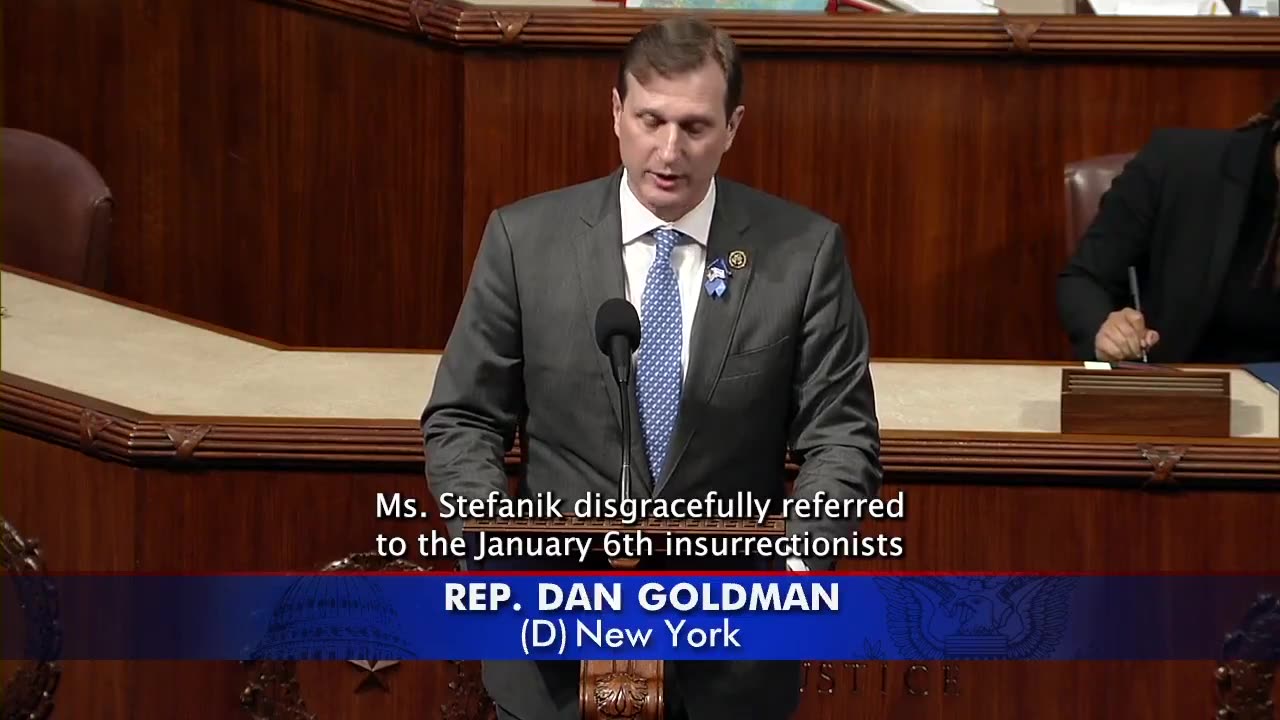 Dan Goldman Comes After Elise Stefanik