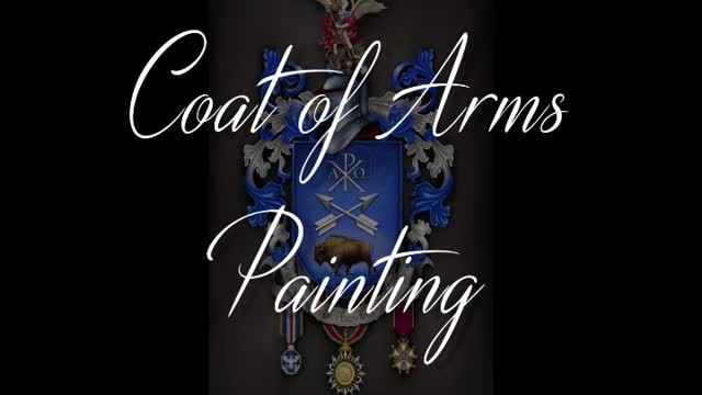 Coat of Arms Painting - Part 1 - Archangel Michael