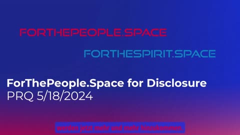 ForThePeople.Space für Offenlegungen