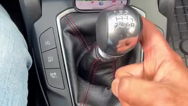 Gear shift of automobile, car repair